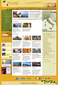 Travel agency web design