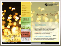 Church web design services